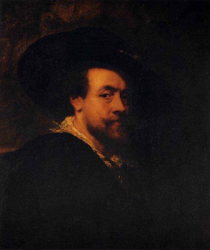 Peter Paul Rubens Self Portrait with a Hat Germany oil painting art